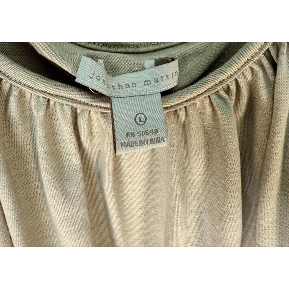 Jonathan Martin‎ Maxi Sleeveless Tan Dress L - Picture 3 of 4